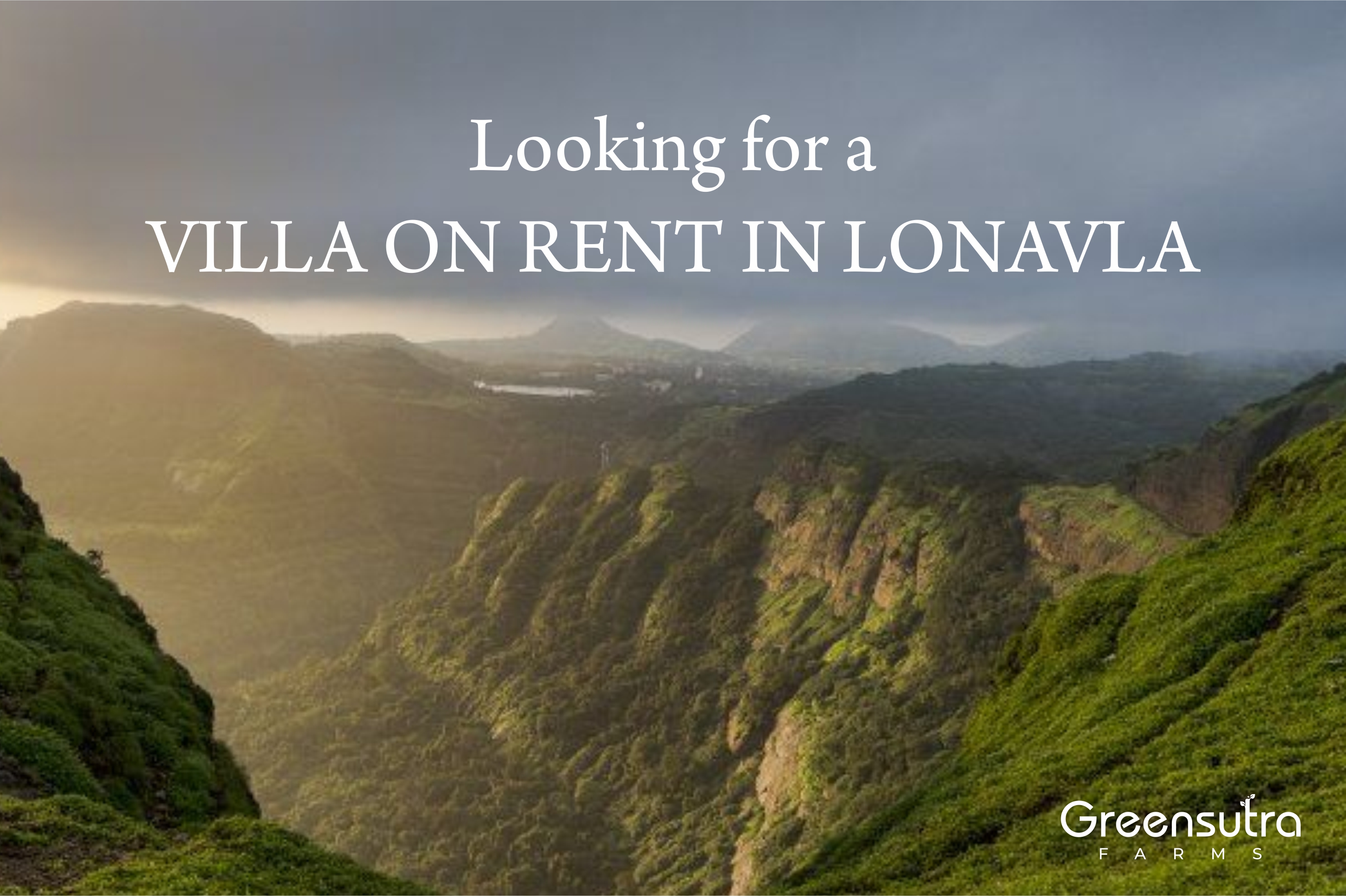 Your Perfect Lonavala Getaway: Rent A Villa Now