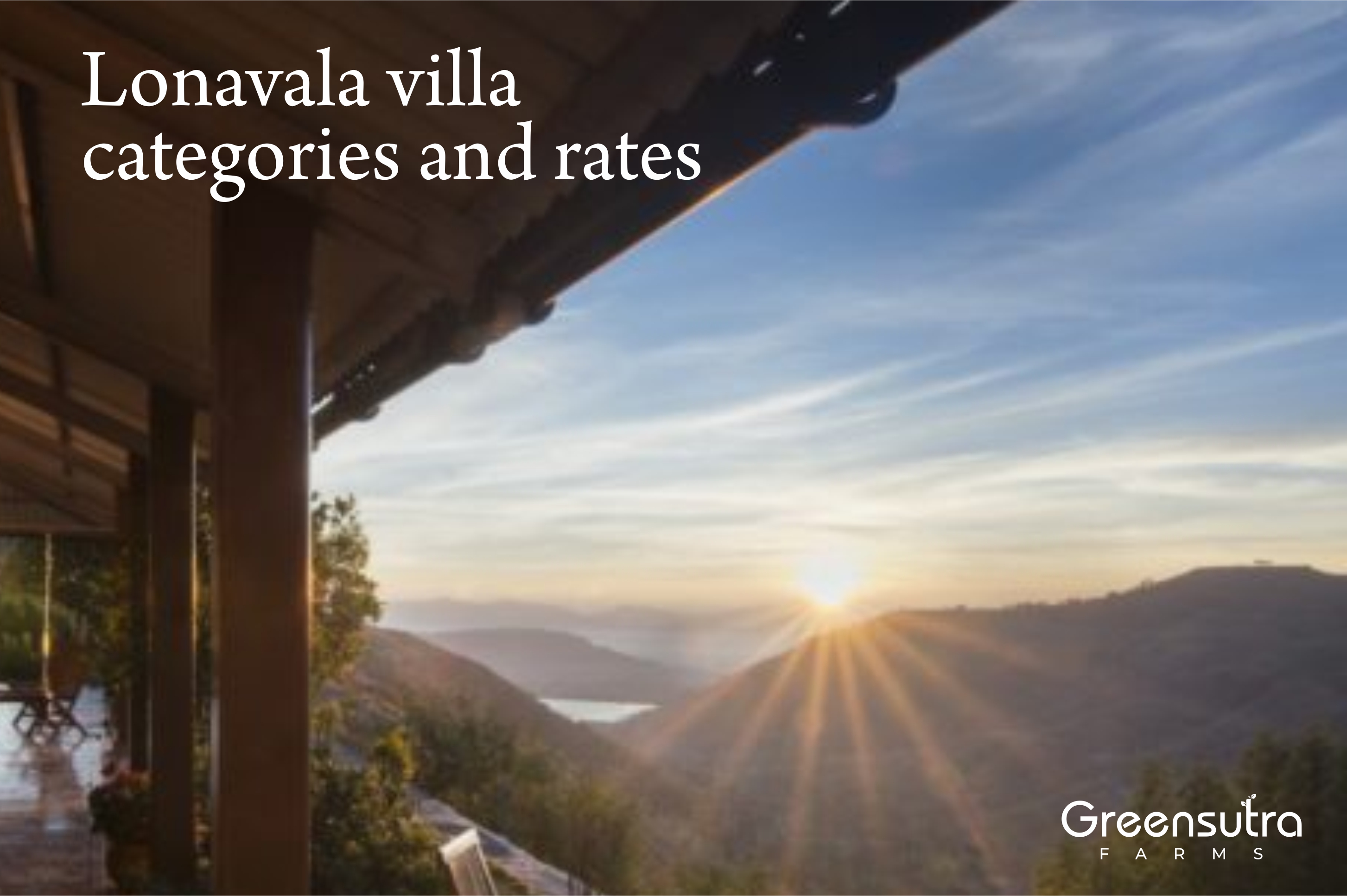 Lonavala villa categories and rates | Visit Now